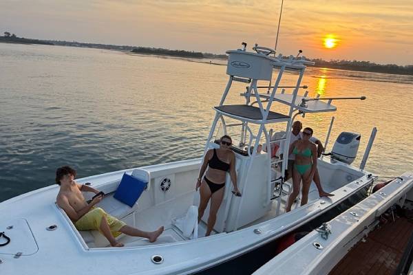 Sunset cruise Wilmington NC